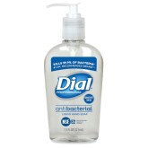 Dial Professional 82834 Floral Antimicrobial Soap for Sensitive Skin - 7.5 ounce Decor Pump Bottle,  12 per case